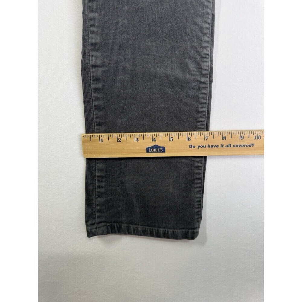 Patagonia Corduroy Pants Womens 26 Dark Gray Organic Cotton Stretch Jeans Casual - Picture 6 of 10
